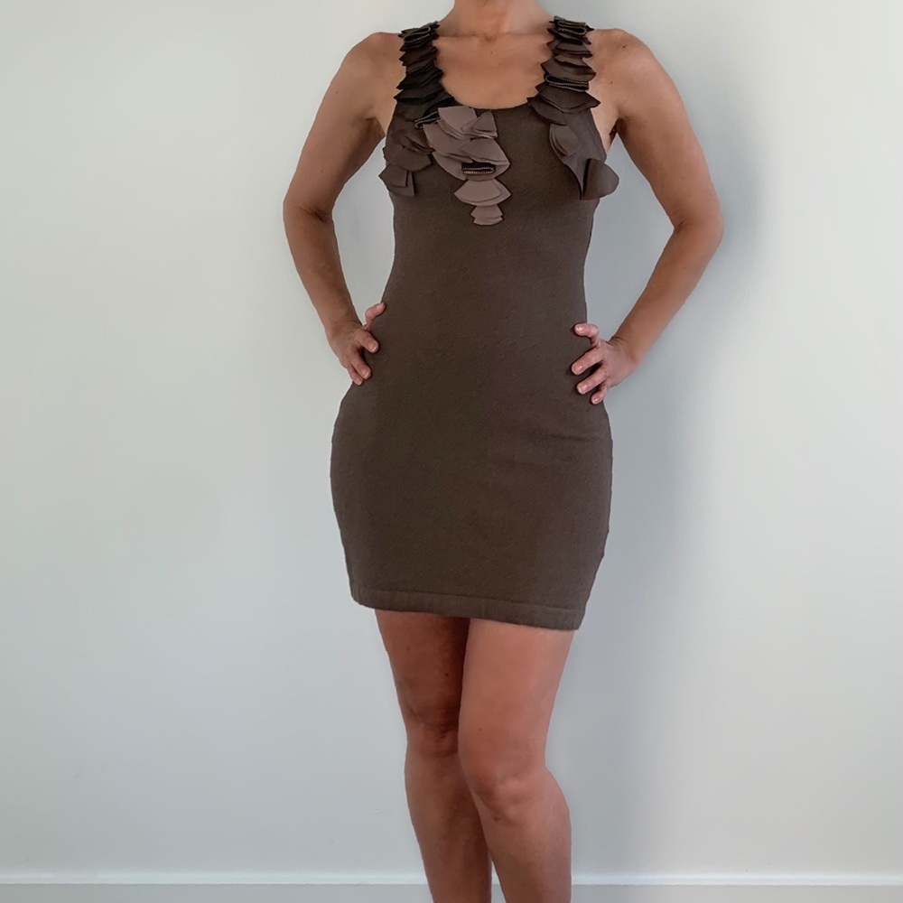 Banana Republic embellished sleeveless dress
